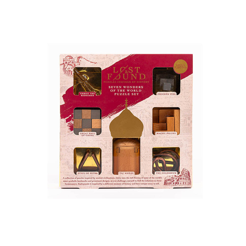 Puzzle Set Seven Wonders of the World 7